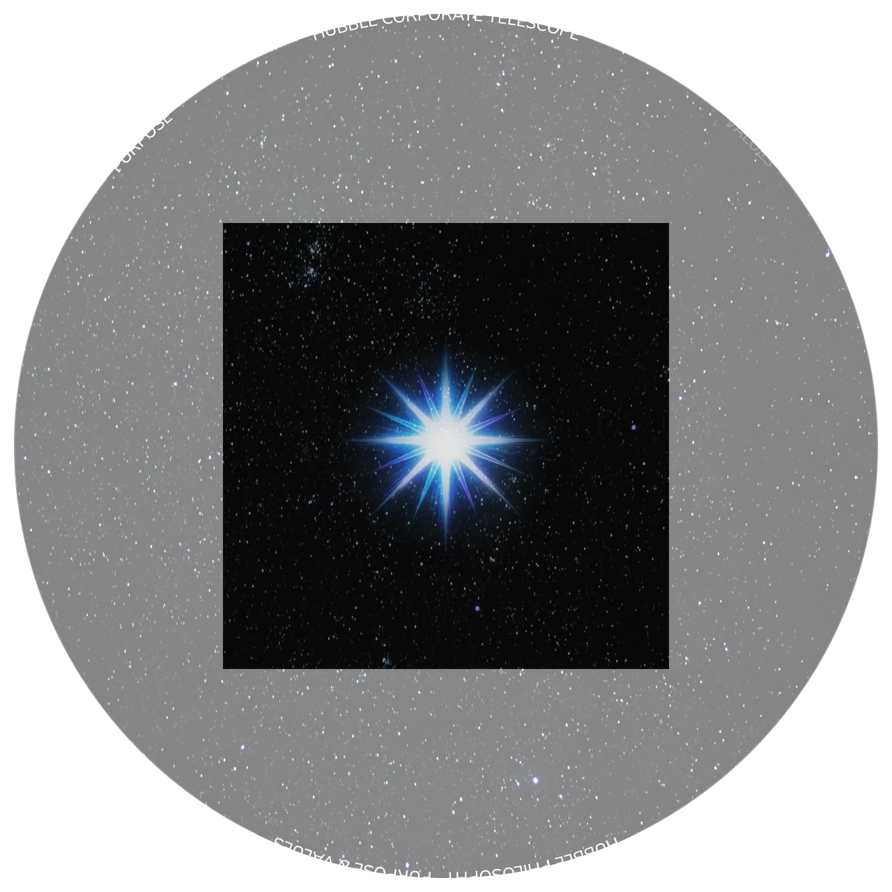Hubble の Purpose と Values を象徴する星のダイアグラム